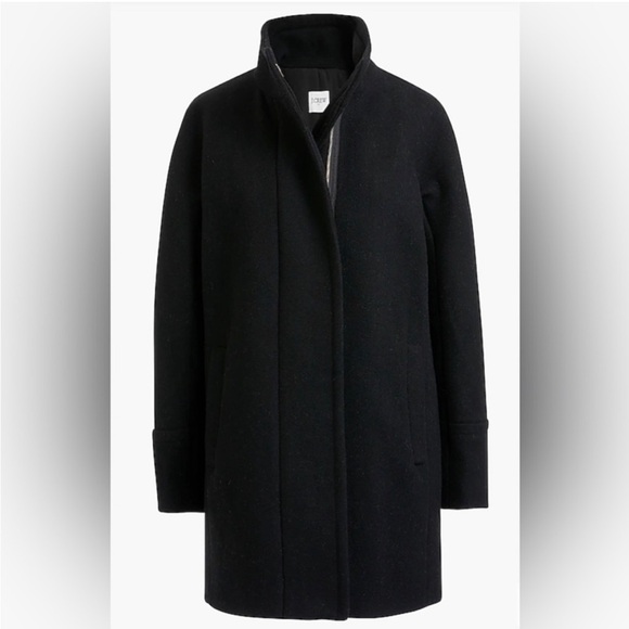 J. Crew Factory Jackets & Blazers - J.Crew Factory Wool Blend City Coat Womens Size 14